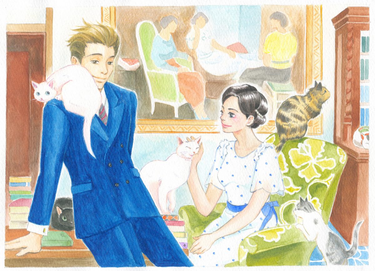 大佛次郎没後50年記念「おさらぎじろう展―漫画『ぼくの伴侶 猫と大佛