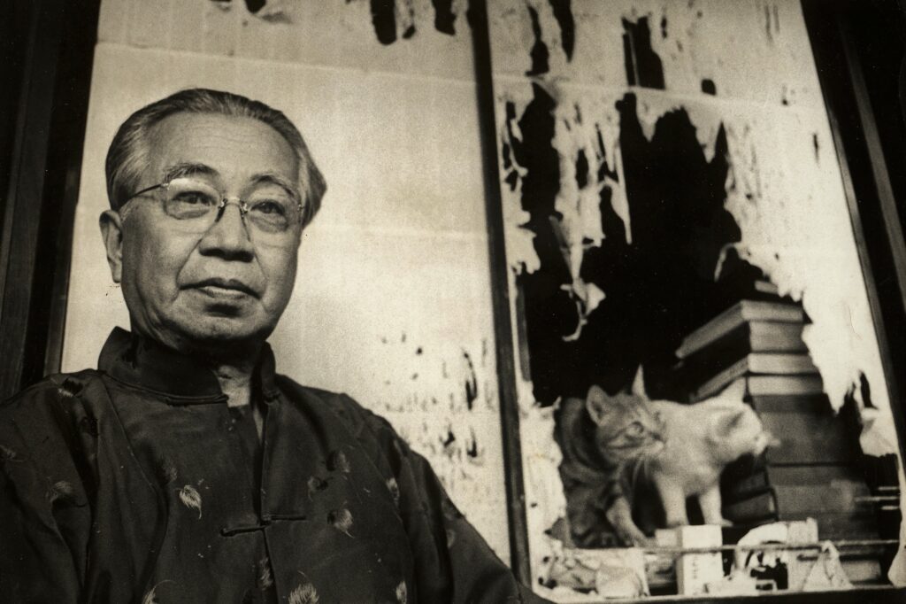 ねこ写真ポストカード　愛猫と1964年