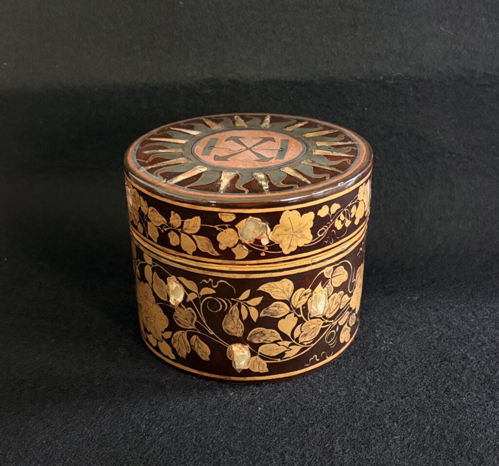 ≪時代蒔絵聖餅箱≫ 桃山時代、大佛次郎旧蔵品